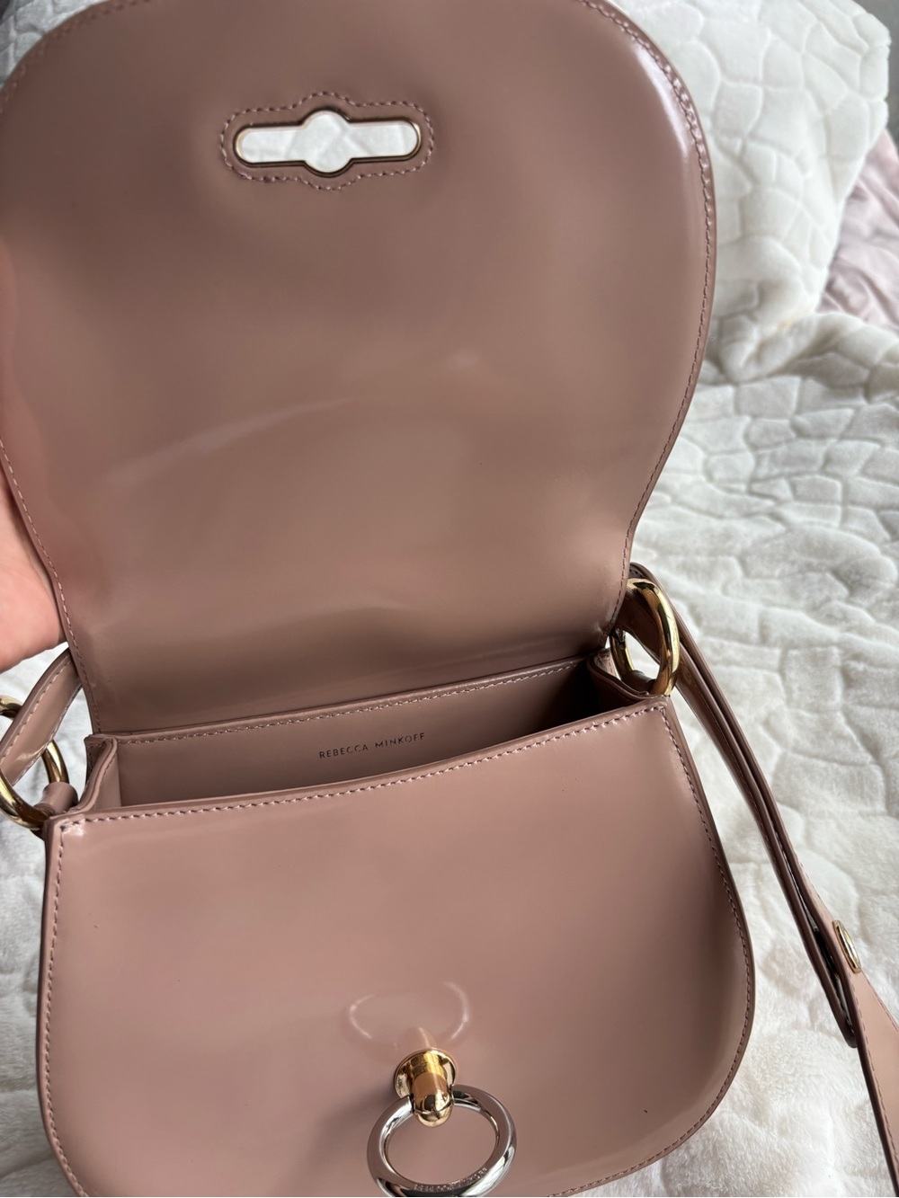 Rebecca Minkoff Spazzalato Jean Saddle Bag - Picture 13 of 16